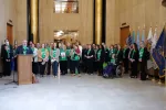 group of people lobbying at the ND capitol