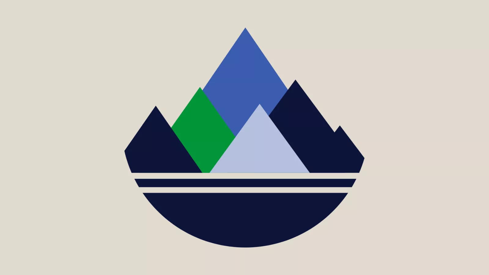 vector graphic of mountains