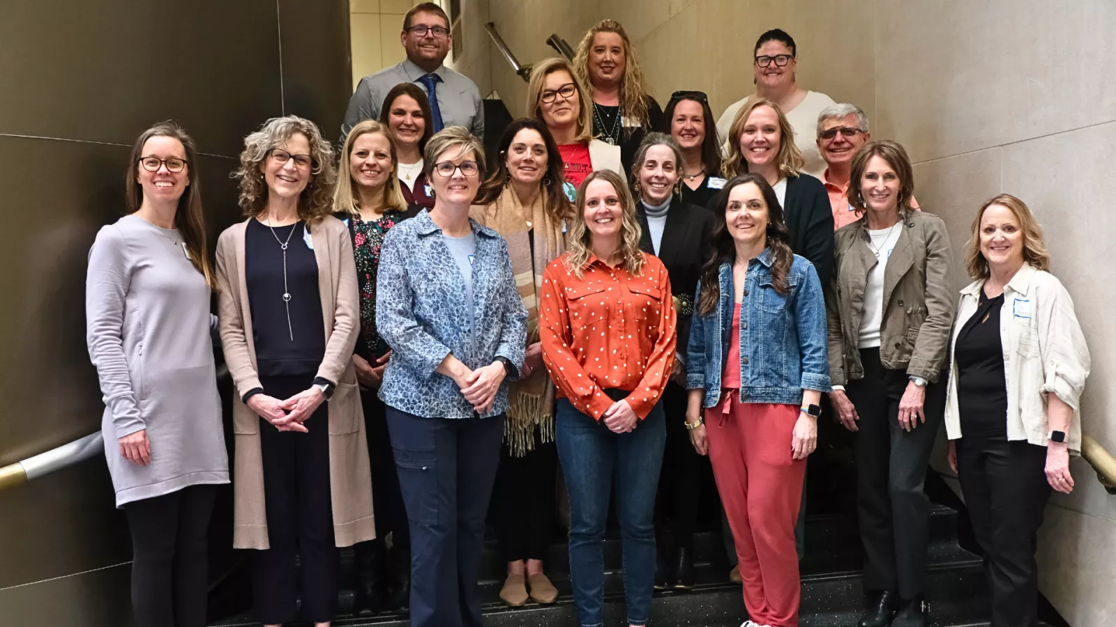 group of people in a meeting