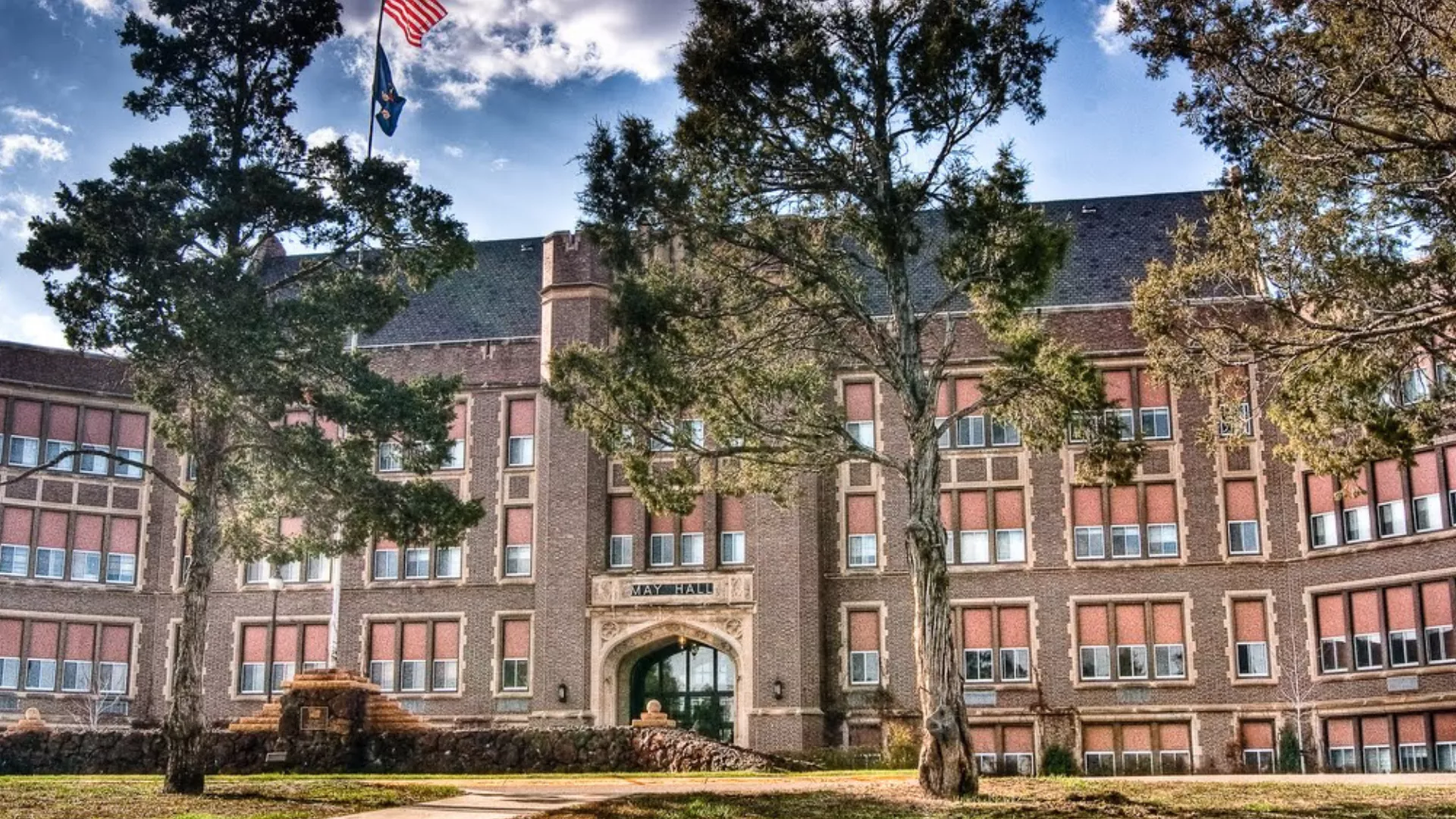 university building on campus