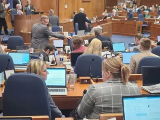 nd legislators on the floor