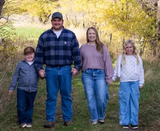 Photo of Stefanie Keidel and family