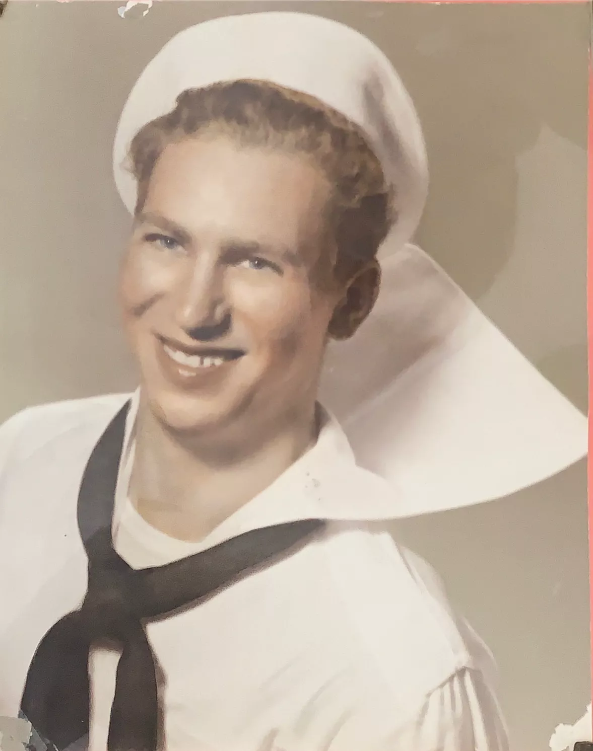 vintage photo of us sailor